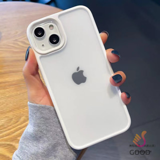 撞色磨砂 手機保護殼 適用 蘋果 iPhone 15 14 13 12 11 Pro Max XR XS 8P 防摔殼