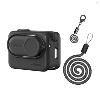 Amagisn 運動相機矽膠保護套帶掛繩頸帶防震替換 Insta360 GO 3S 相機配件