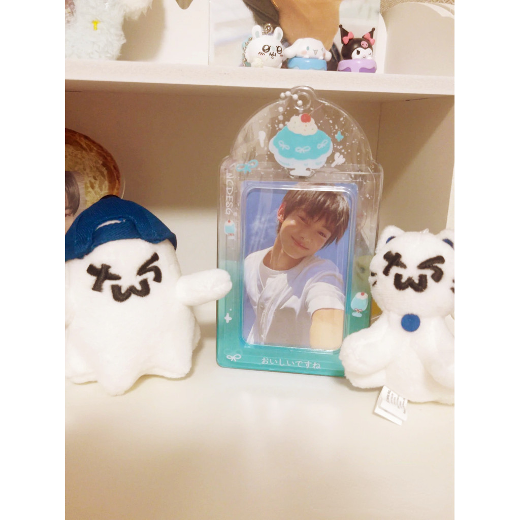 Kpop Tws 可愛幽靈小老虎包鑰匙扣毛絨飾品 SHINYU HANJIN 偶像周邊