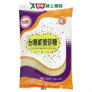 臺糖貳號砂糖2KG/包【愛買】