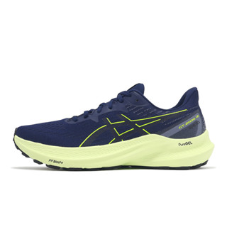 Asics 慢跑鞋 GT-2000 12 GTX 男鞋 藍 綠 亞瑟士 路跑 防水 [ACS] 1011B687400