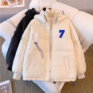 胖胖美依 保暖外套 風衣 防風外套M-2XL棉服 麵包服 新款加厚設計感懶風棉裧棉衣時尚外套-1804.