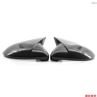 2 件裝後視鏡蓋飾板更換大眾高爾夫 7 7.5 MK7 New927
