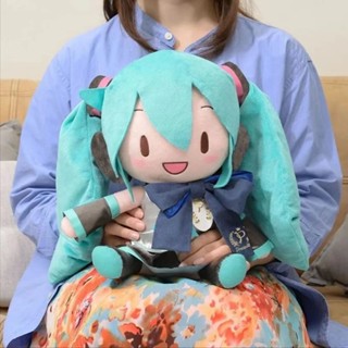 卡哇伊初音未來毛絨玩具未來毛絨抱枕家居裝飾生日聖誕禮物未來毛絨玩具初音未來毛絨公仔