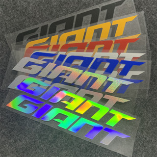 適用於捷安特giant山地公路車反光貼裝飾貼紙新款logo前叉DIY貼畫