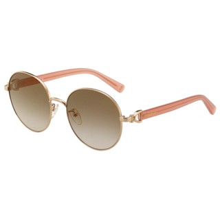 LONGCHAMP 墨鏡 圓框 太陽眼鏡(金色)LO108SK