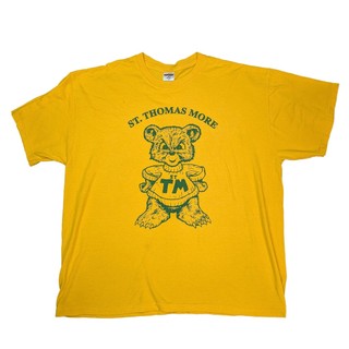 ST. THOMAS MORE Mascot 美式校園小熊吉祥物短袖T恤