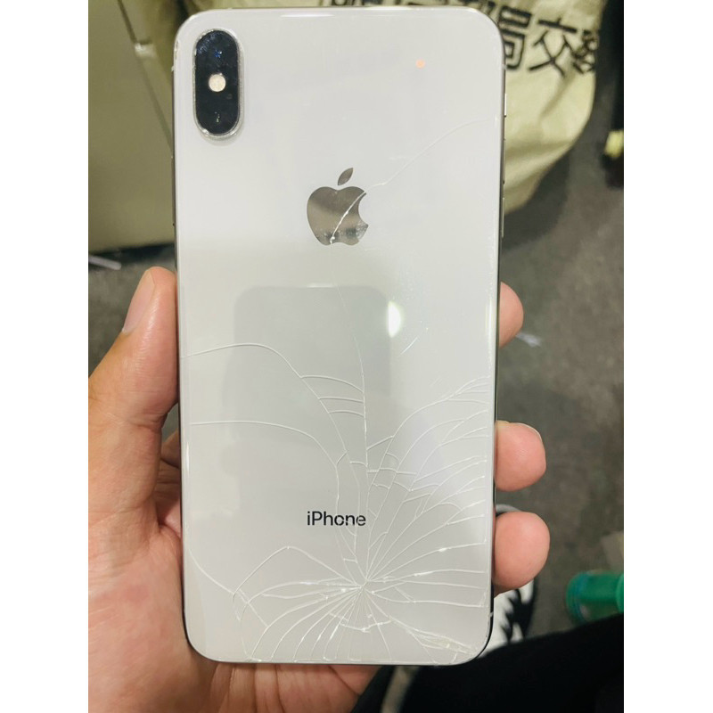 蘋果原廠 Apple IPhone XS Max 256G 白色 .瑕疵機