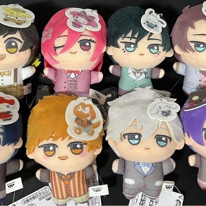 正品日穀藍色監獄眼鏡廠毛絨藍鎖努努玩偶掛件三麗鷗正版