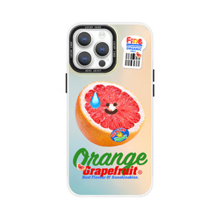 適用於趣味草莓iPhone15promax華為mate60p70小米14新款vivoiqoo12原創西柚蘋果13情侶手機