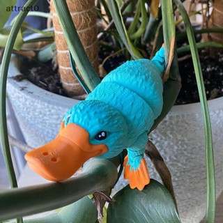 Attact 3D 列印關節鴨嘴獸 Fidget 玩具動態動物玩俱全關節柔性水晶鴨嘴獸玩具成人 Fidget 玩具自閉症