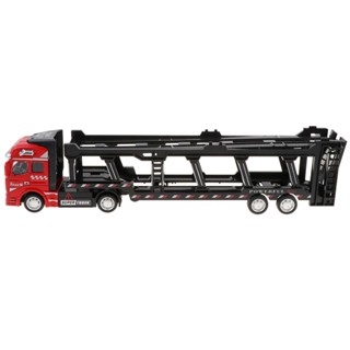 [cuticate11] 合金鑄摩擦動力玩具/50 比例汽車拖車半卡車玩具,無需電池