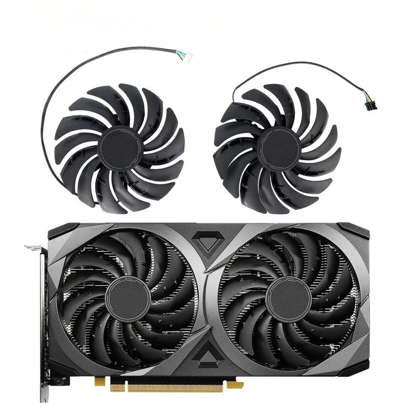 MSI 微星 GeForce RTX 3070 3060 3060Ti VENTUS 2X OC 95MM PLD100