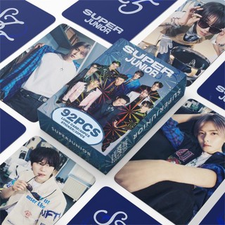 台灣熱賣🔥92張SUPER JUNIOR小卡周邊高畫質明星明信片收藏照片卡貼紙LOMO卡super junior 25