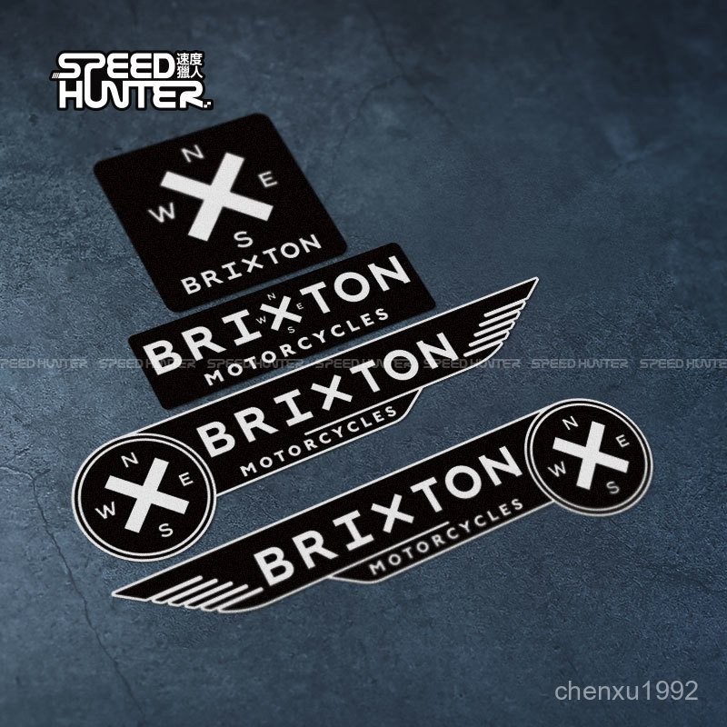 適用於 Brixton 布雷斯通 高金 摩託車油箱個性裝飾貼紙 車身貼花
