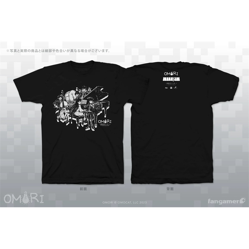 Fangamer遊戲周邊 OMORI 三週年紀念演奏會純棉短袖T恤