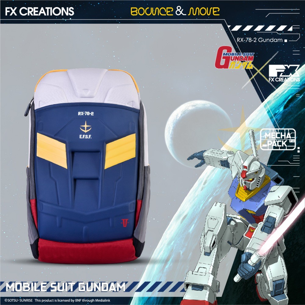 【機動戰士鋼彈】RX-78-2 鋼彈 15.6吋AGS Pro懸浮減壓電腦後背包 GUF243201A-98