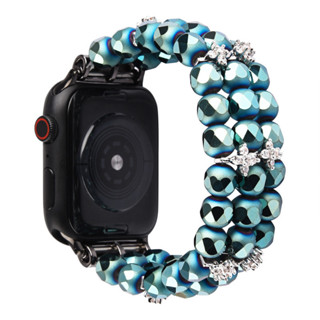 新款閃電水晶球 合金鑽錶帶 適用於 Apple Watch 錶帶蘋果錶帶 iwatch錶帶 9/8SE76