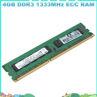 4gb DDR3 1333MHz ECC 記憶體 2RX8 PC3-10600E 1.5V RAM 無緩衝伺服器工作站