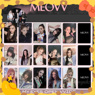 愛豆周邊💌MEOVV 自印小卡 MY EYES OPEN VVIDE 打歌卡BROADCAST喵小卡 HANDS UP