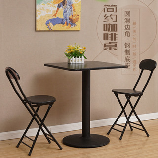 桌子 洽談桌 小桌子 圓桌 茶几餐桌椅組合 簡約現代咖啡桌 圓形陽臺餐桌 吧檯桌