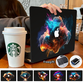 塗鴉星空蘋果保護殼MacBook M4 2025 Air13 15 A2941 A2681 M2 Pro14 16 M3