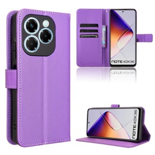 適用於 Infinix Note 40X 5G X6838 保護套保護套全蓋翻蓋皮套手機保護套 Infinix Note