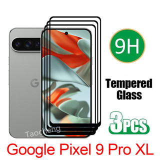 3 片鋼化玻璃膜適用於 Google Pixel 9 Pro XL Pixel9 9Pro L GooglePixel9
