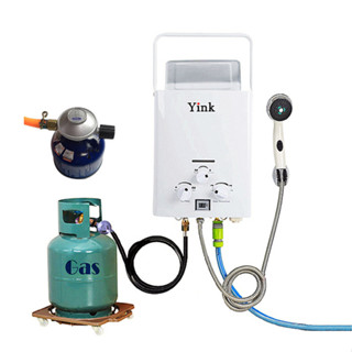 世界最小的露營熱水器 攜帶式露營瓦斯熱水器 露營 野營 洗澡 《臺灣賣家》露營車、房車、野營液化瓦斯6L熱水器