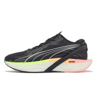 Puma 慢跑鞋 Run XX Nitro 2 Wns 女鞋 黑 銀 氮氣中底 運動鞋 [ACS] 37848201
