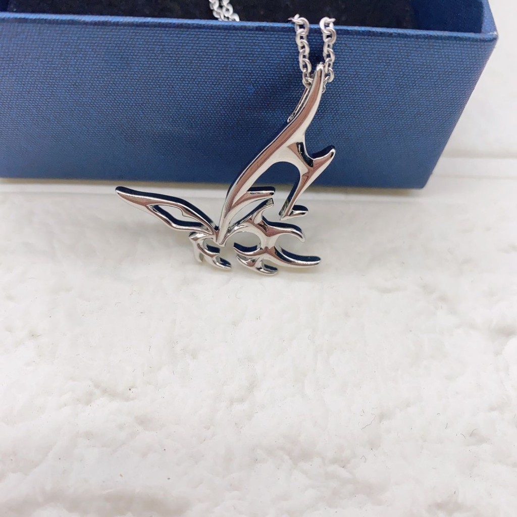 台灣出貨🅰️ 金屬感AESPA成員寧藝卓logo吊墜項鍊女友禮物小衆超仙鎖骨鏈ins aespa飯制周邊 應援物