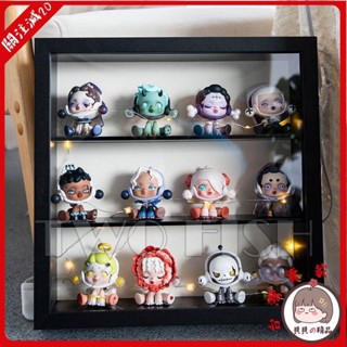 🔥手辦展示盒 公仔盒 收納盒 亞克力 透明展示箱 模型 泡泡瑪特展示盒中空展示架隔板透明家居盲盒收納宜家畫框展示x25