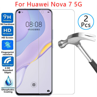 NOVA 華為 nova7 6.53 保護手機殼包 360 鋼化玻璃螢幕保護膜