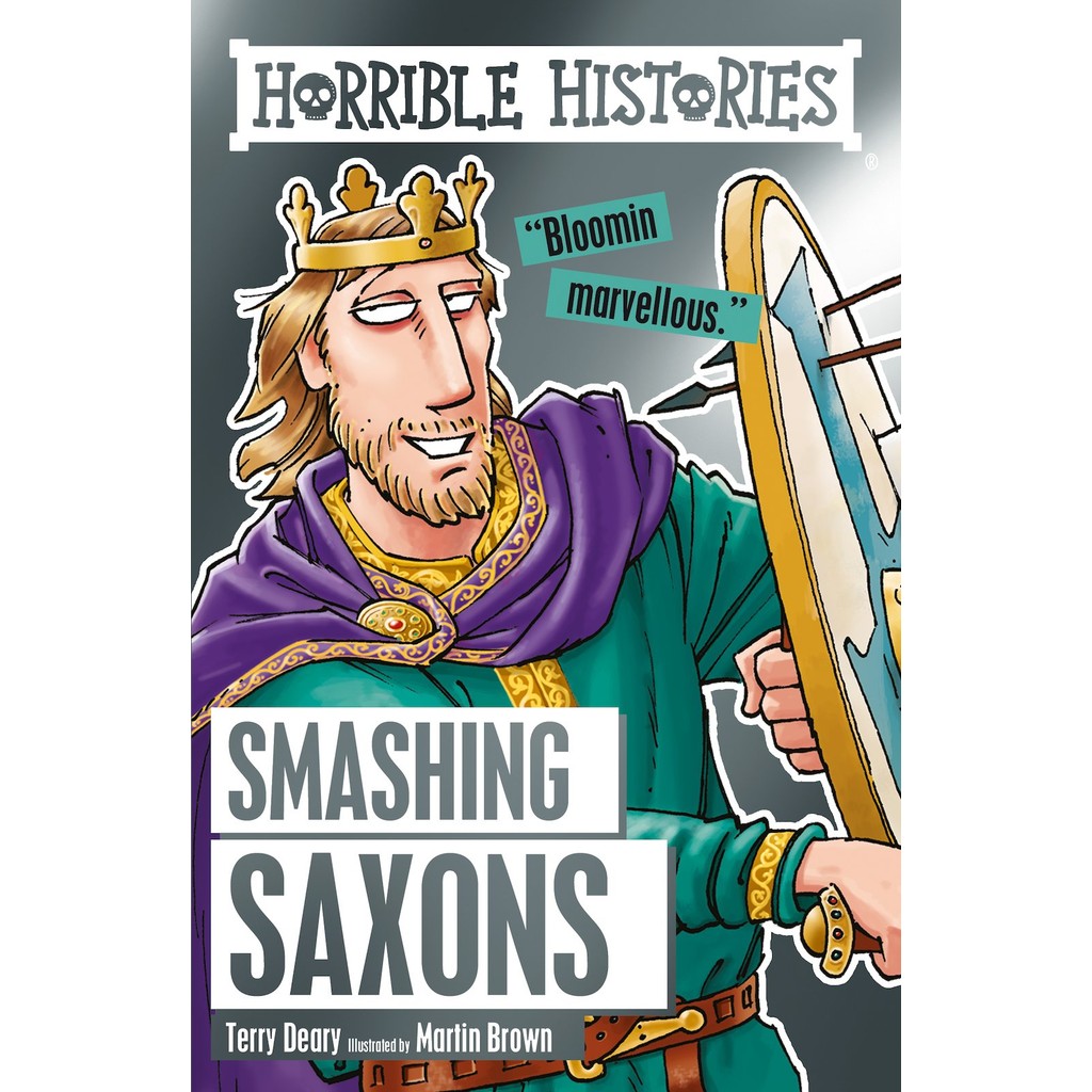 Smashing Saxons (Horrible Histories)/Terry Deary【禮筑外文書店】