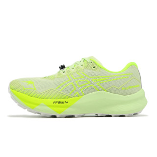 Asics 越野跑鞋 Fujispeed 3 女鞋 螢光綠 白 緩震 戶外 亞瑟士 [ACS] 1012B689300