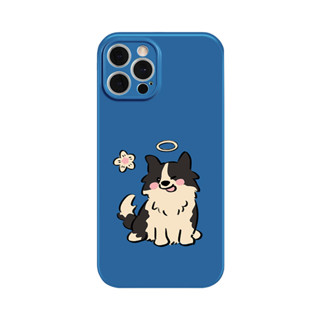 適用於可愛邊牧iPhone15promax蘋果13華為mate60小米14pro狗狗oppofindx5榮耀90一加11