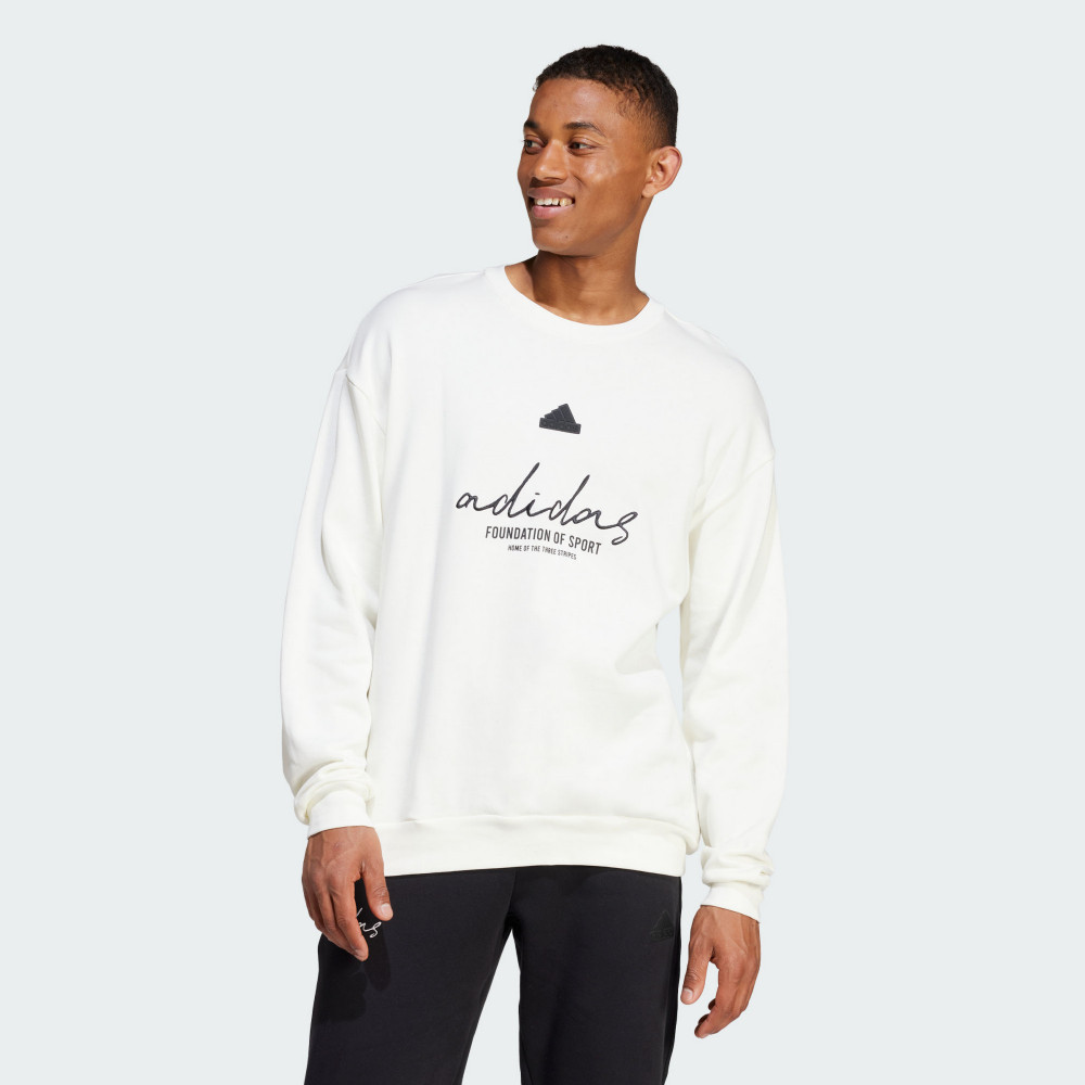 adidas BRAND LOVE 長袖上衣 大學T 男 IW3546 官方直營
