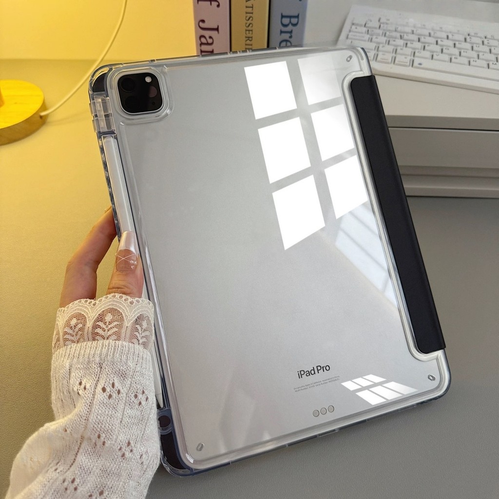 變形保護套 平板保護殼 帶筆槽  適用於 iPad Air 7 6 5 M2 M3 Pro M4 11 0 9 Mini