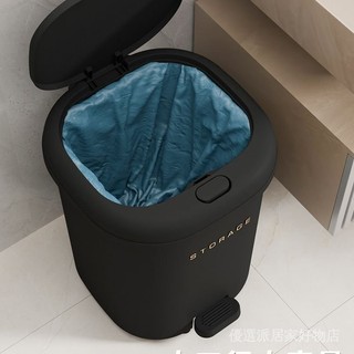 尿布垃圾桶 大容量防臭垃圾桶 尿布除臭桶 密封防臭垃圾桶 爆款家用帶蓋垃圾桶厠所臥室宿捨按壓腳踩兩用大容量高顔值免彎腰