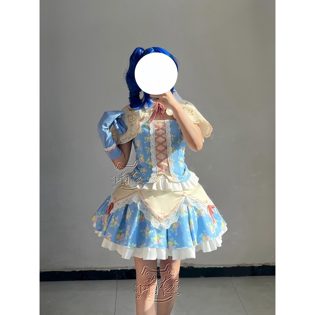 次元💖CP值超高 棚拍精品版偶像活動霧矢葵cos服藍情cosplay女裝