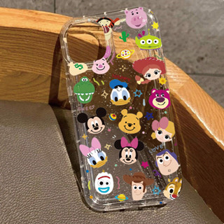 IPhone 16e 7 8 Plus XS Max X XR SE2022 可愛彩色卡通矽膠軟透明防震保護套 iPho