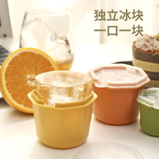 臺灣發貨 創意按壓冰格家用製冰模具自制冰塊冰球多邊形果凍盒水果撈凍酸奶