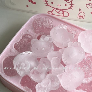 現貨秒發    【TOVIR】hellokitty冰格模具食品級矽膠冰塊自製雪糕發糕果凍模家用卡通2025夏季新款