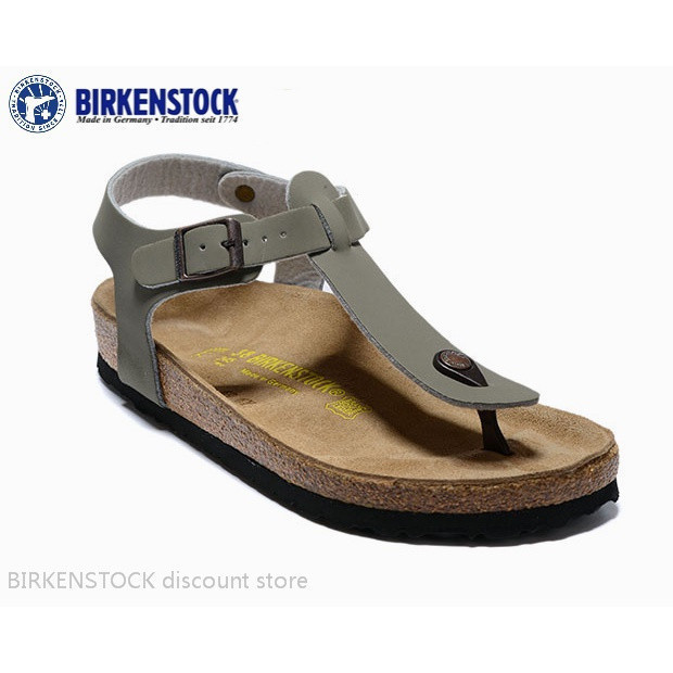 男士/女士經典灰色軟木涼鞋Birkenstock Kairo，尺寸34-45