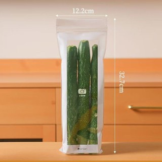 多種規格可立蔬果密封保鮮袋長條形家用廚房加厚分裝袋冰箱冷藏冷凍收納袋