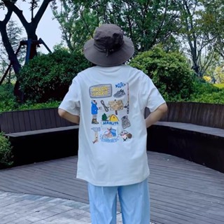 KOLON插畫家合作Jeon Hwangil情侶寬鬆短袖T恤夏季