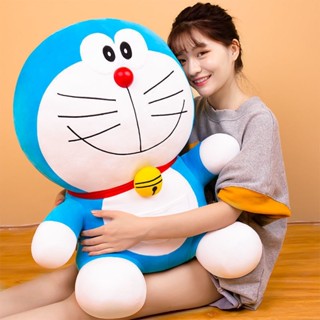🚀臺現🚀 【特惠下殺】哆啦A夢公仔 毛絨玩具 藍胖子 機器貓抱枕 叮噹貓 玩偶 佈娃娃 超大玩偶 生日禮物 交換禮物