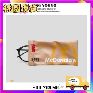 熱銷新品 原創麥門M記眼鏡包墨鏡保護套便攜太陽鏡收納袋 DFKE