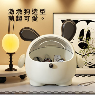 【新家的第100個快遞】ins風~玄關收納盒·家用門口·創意卡通·塑膠帶蓋·大容量·鑰匙吧檯多功能收納盒
