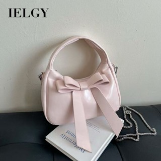 IELGY 蝴蝶結包 百搭鏈條斜揹包 可手提